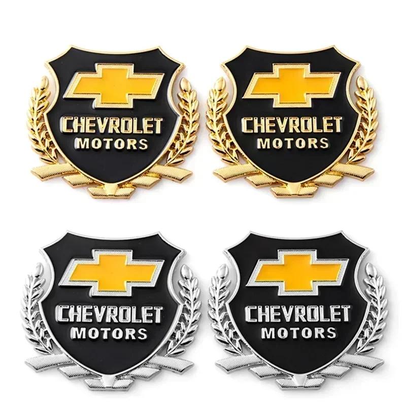 Autocollant Métallique de Carrosserie Latérale Arrière pour Chevrolet Cruze Silverado Traverse Spark Equinox Sail Onix Malibu Captive Aveo