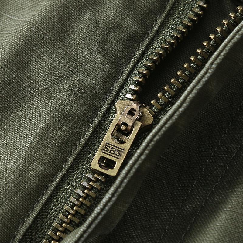 Ανδρικό Υψηλής Ποιότητας Σορτς Κάργκο Πέντε Σημείων Χαλαρής Γραμμής Στυλ Χονγκ Κονγκ με Μεγάλες Τσέπες