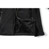 Unisex Casual Outdoor Solid Color Skirt Zippered Fleece Jacket