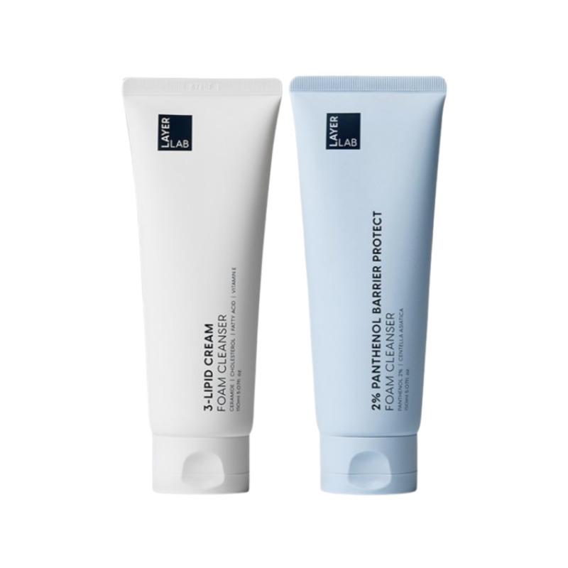 Layerlab Morning & Night Foam Cleanser 150ml Duo