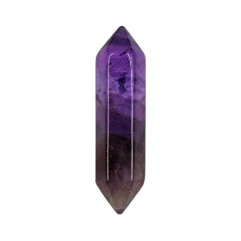 Hexagonal Crystal Bullet Head Yoga Stone Jewelry