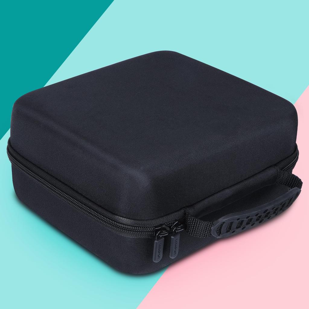 Lebakort Storage Case Compatible with Canon SELPHY Compact Photo Printers CP1500, CP1300, and CP1200 (Black Case)