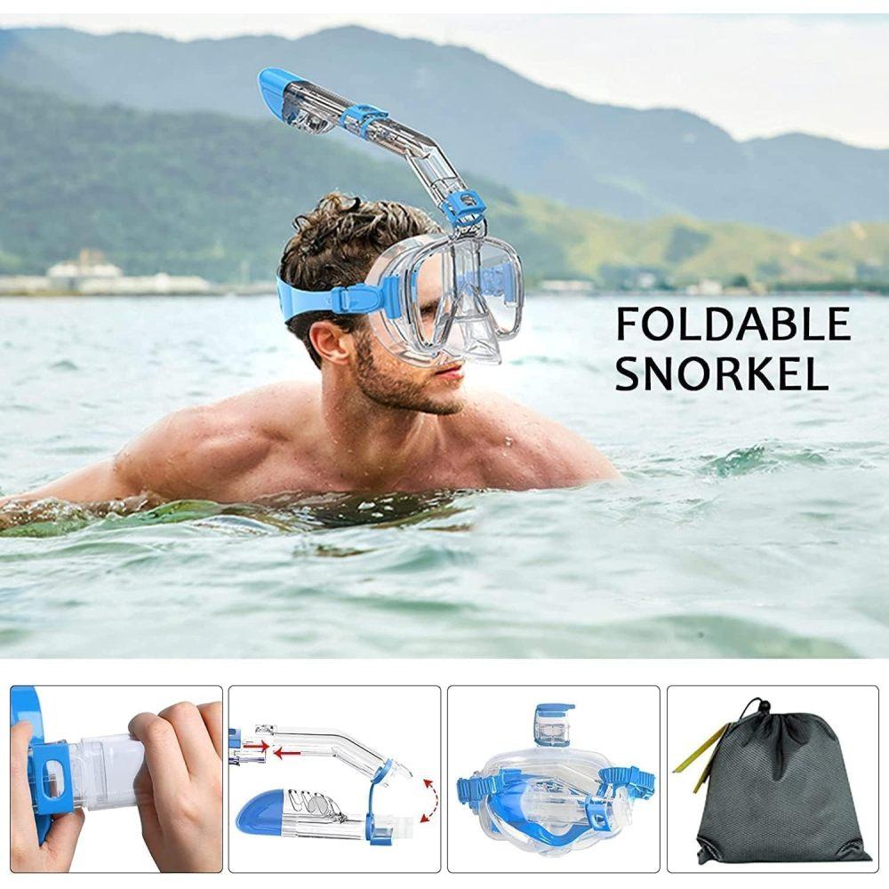 Masque Facial Snorkeling - Snorkeling