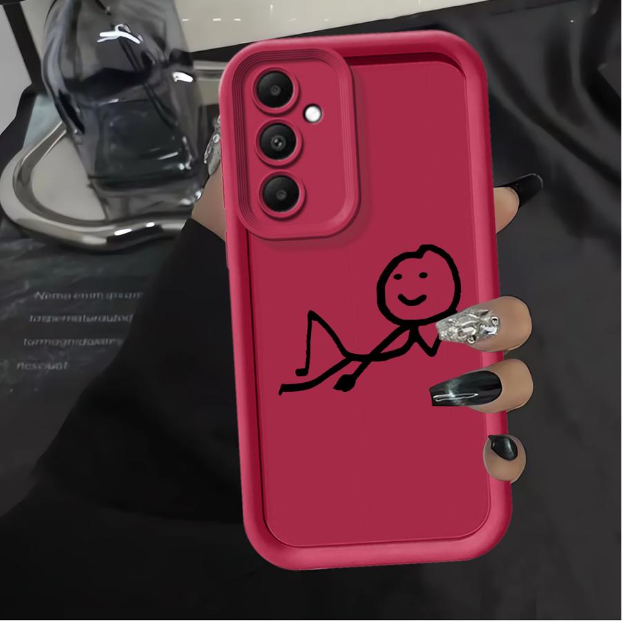 Case for Samsung Galaxy A56 A24 A54 A32 A22 A35 A52 A36 A73 A25 A26 A55 A21s Phone Cover Cartoon Character
