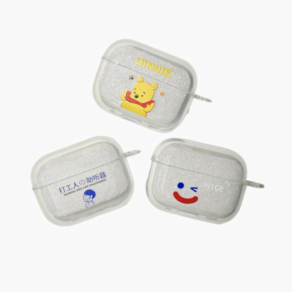 Apple earphone case AirPods1/1/1/1 generation bluetooth earphone case pro1/pro1 transparent shockproof tpu