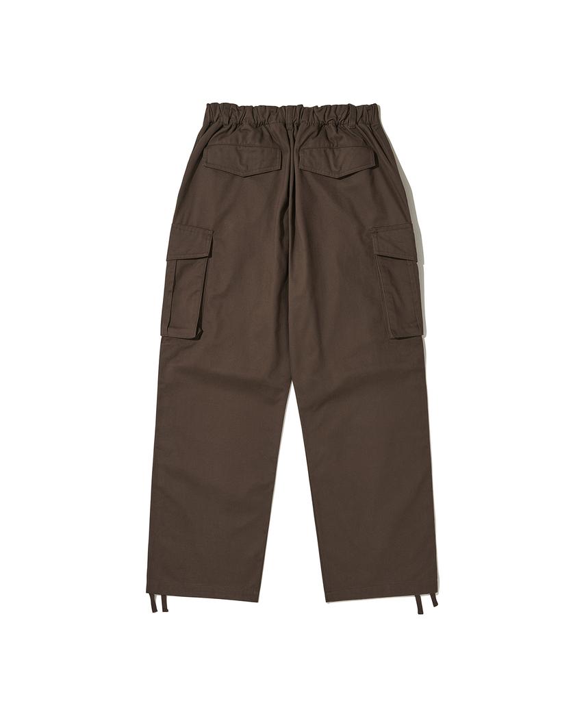 URBANDTYPE Washed Cotton Parachute Wide Pants_3Color
