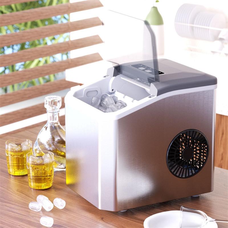 Office Mini Electric Ice Cube Maker Household Portable Ice Maker APP Intelligent Control WiFi Remote Ice Making Machine