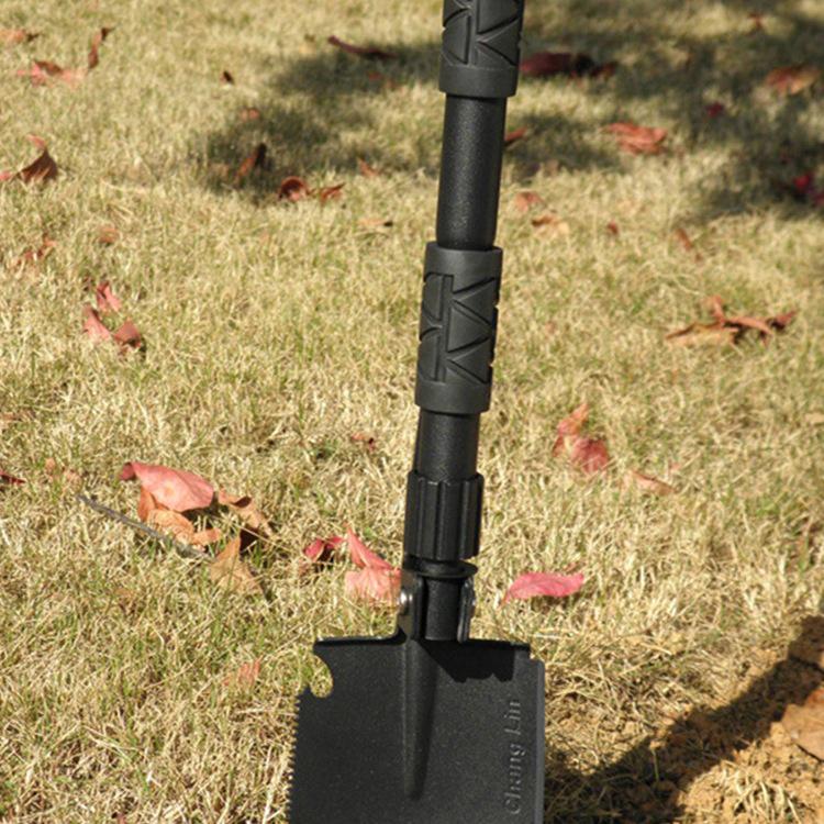 Portable Multifunctional Folding Shovel: Compact German Design for Outdoor, Fishing, Car Use