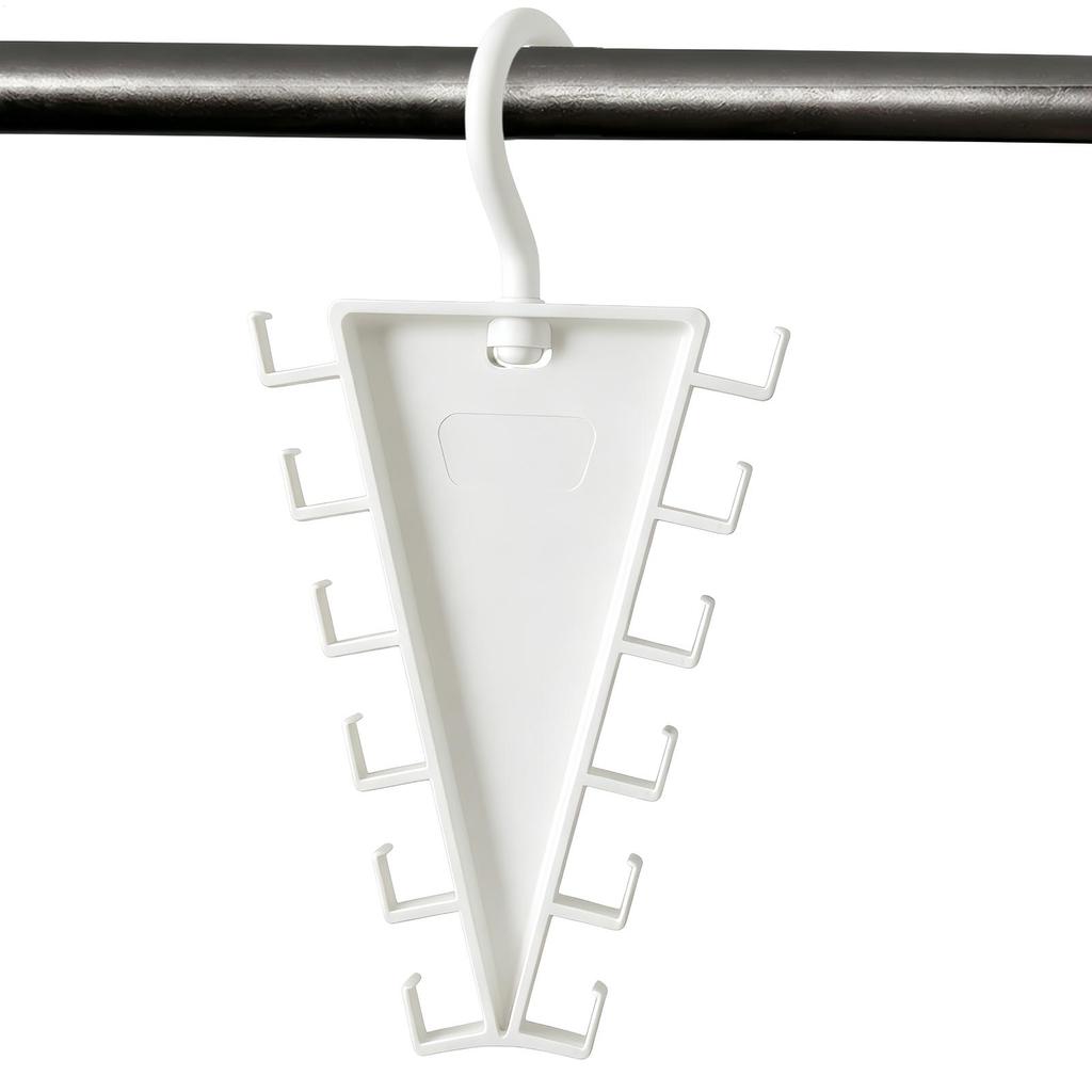 1Pcs V-Shape Multi Hook Closet Hanger Organizer 12 Hooks Space Saving Wardrobe Clothes Hanger for Storage Efficiency Multi Hook