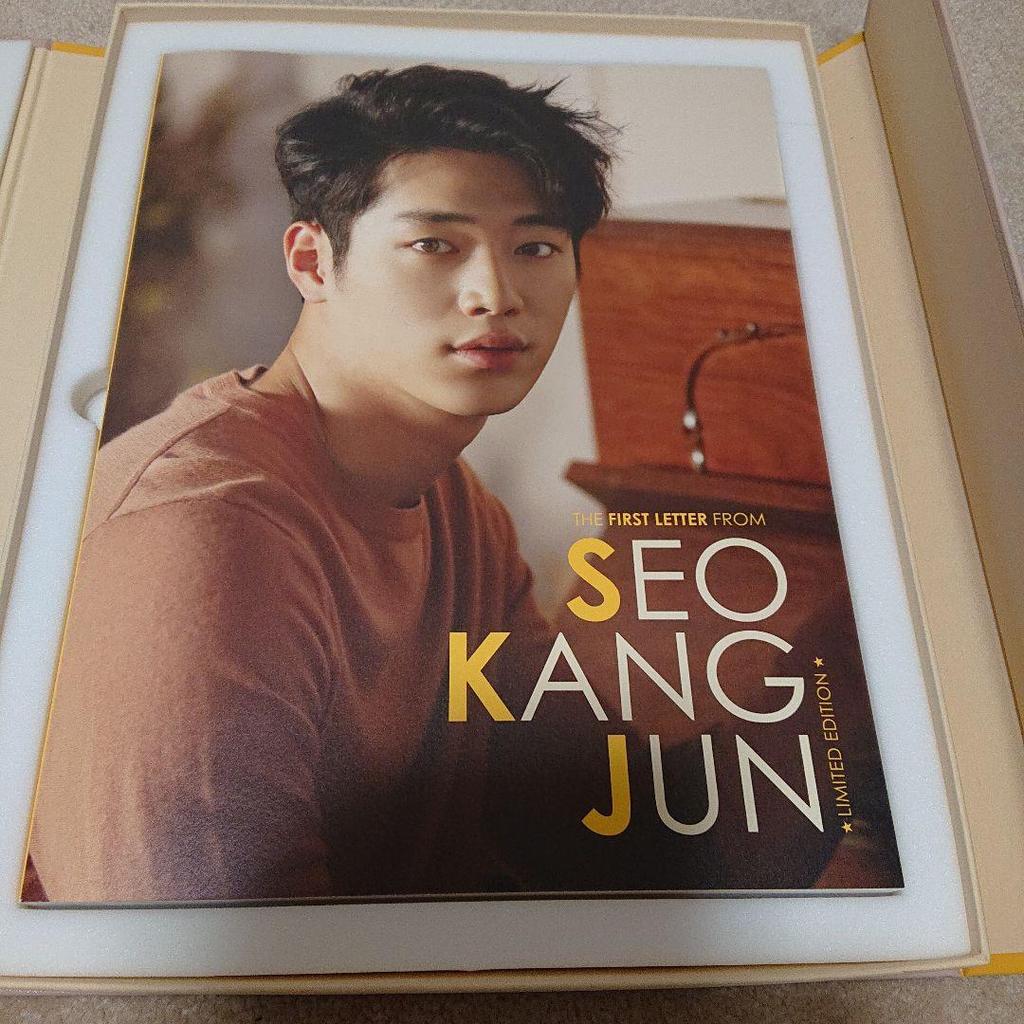 [USED] Seo Kang Jun Photobook SEO KANG JUN THE FIRST LETTER