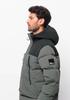 Куртка Jack Wolfskin Dellbrueck Long Jacket шиферно-зеленого цвета