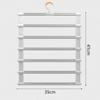 Folding Pants Rack Multi Layer Trouser Hanger Space Saving Household Pants Racks Foldable Simplicity Wardrobe Storage Hangers