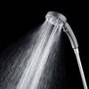 Hot Seller Water Saving Multifunctional Chrome 9 Modes Spray Handheld Shower Head with One-Touch Stop Button for Bathroom