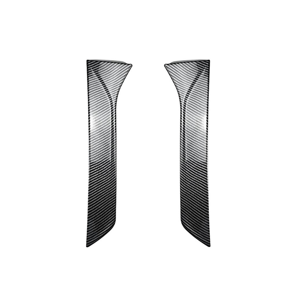 Rear Window Spoiler Side Wing Cover Trim For Seat Leon MK3 Standard Edition 2013 2014 2015 2016 2017 2018 2019 ABS Gloss Black