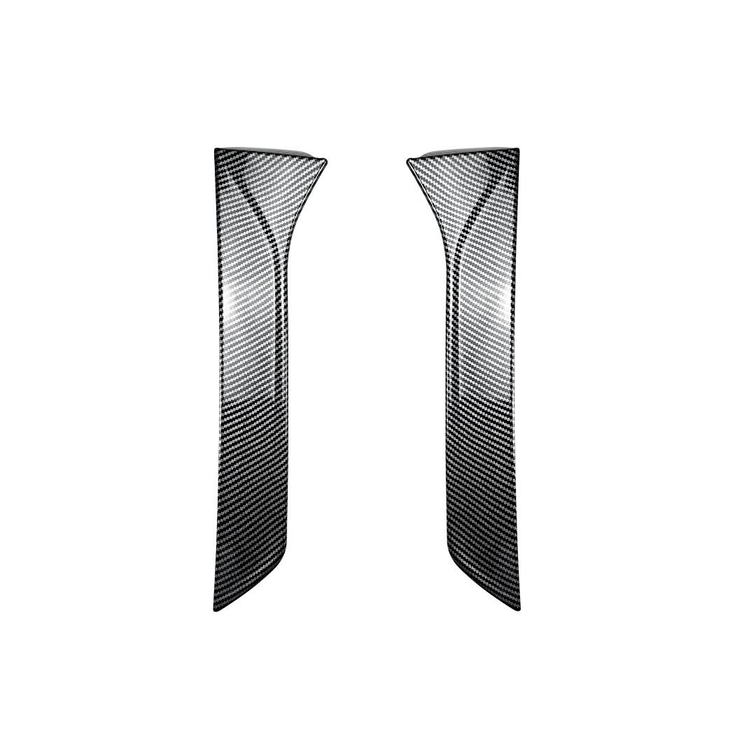 

Rear Window Spoiler Side Wing Cover Trim For Seat Leon MK3 Standard Edition 2013 2014 2015 2016 2017 2018 2019 ABS Gloss Black