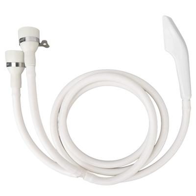Double Connection Port Sink Faucet Shower Head Shampoo Sprayer with Hose for Bathing Baby Pets
