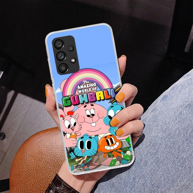 The Amazing World Gumball Phone Case For Samsung Galaxy A17 A16 A15 A14 A13 A57 A56 A55 A54 A53 A37 A36 A35 A34 A33 A26 A25 A24