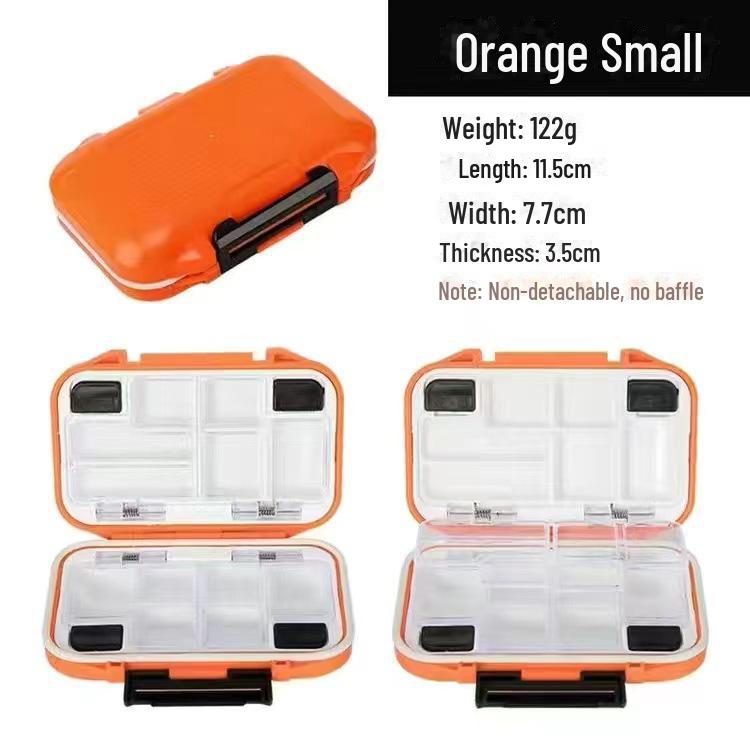 Multi-functional Fishing Tackle Box for Hooks, Lures, Tools, and Jewelry Storage