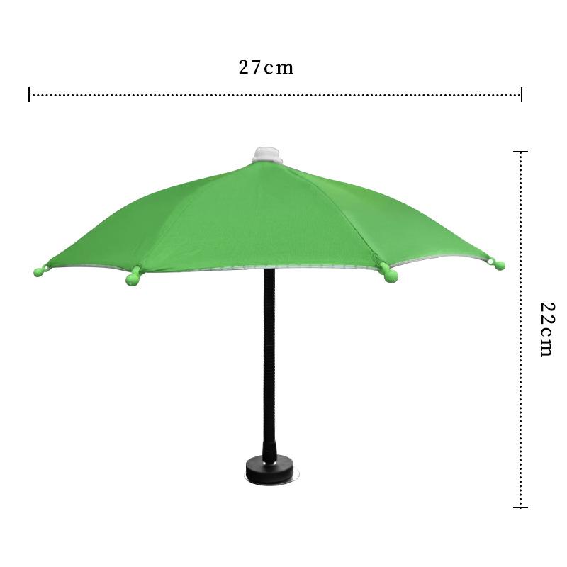 1 Set 360° Rotation Mini Umbrella Anti-glare Sun Shade Cover Magnetic Phone Umbrella For 15/14/13/12 Pro/Pro Max For Phone