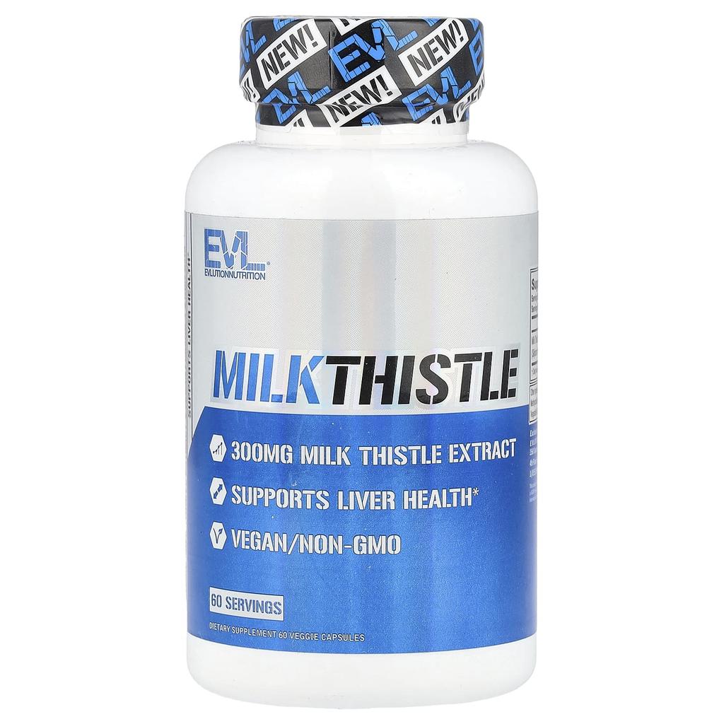 Milk Thistle, 300Mg, 60 Veggie Capsules