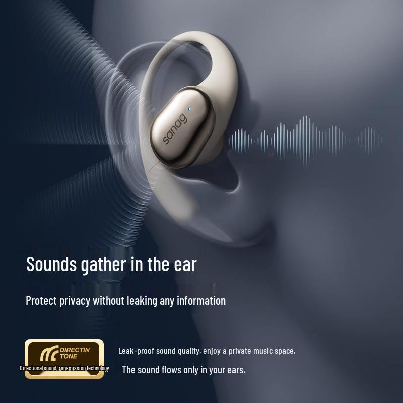 Sanag C16S Ear-Hook Bluetooth Headphones: Open-Ear Design, Ultra-Long Battery Life, 2025 Model