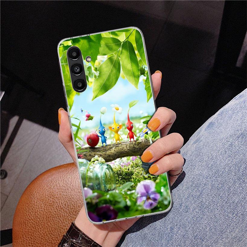 Game P-PikminS 4 Phone Case For Samsung Galaxy A17 A16 A15 A14 A13 A57 A56 A55 A54 A53 A37 A36 A35 A34 A33 A26 A25 A24 A23 Galax