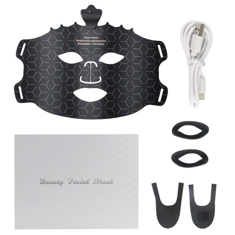 Siebenfarbige LED-Photon-Gesichtsverjüngungsmaske - Für den Heimgebrauch