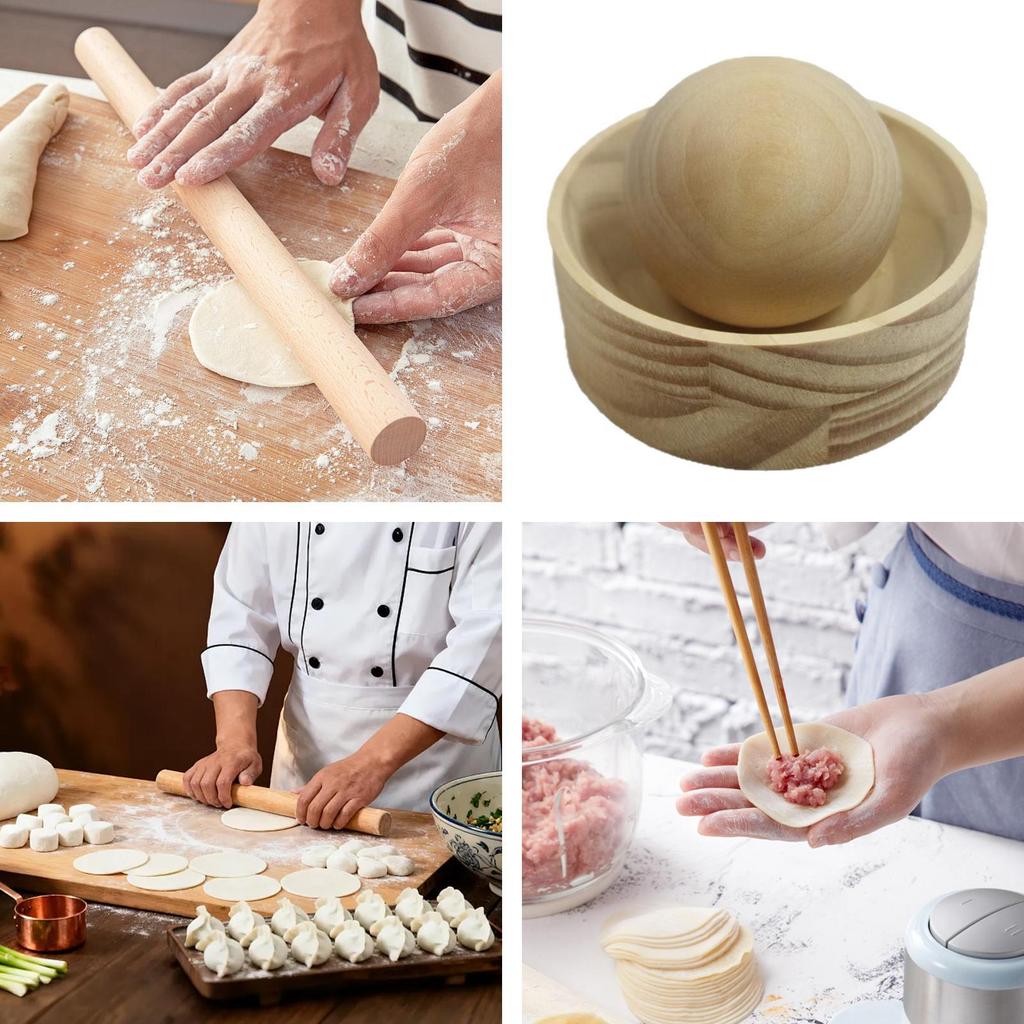 Dumpling Skin Press Hand Press Mold for Dough Wrapper Bakeware Dough Tool for Dumpling Pie Bun Pastry Empanada Kitchen Home