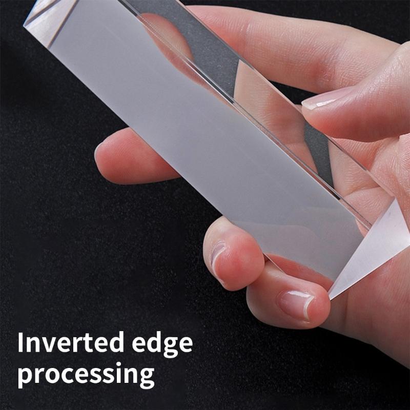 Child Friendly Science Tool Visual Glass Prisms Small Glass Prisms Encourages Early STEM Skill Development for Project