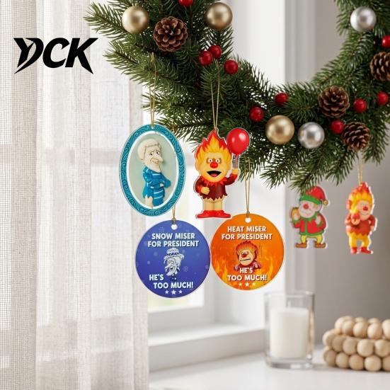 Holiday Gift Boxes Christmas Advent Calendar 2026, 24-Day Surprise Countdown with 24 for Kids Acrylic Pendants, Anime Themed Collectible Gifts