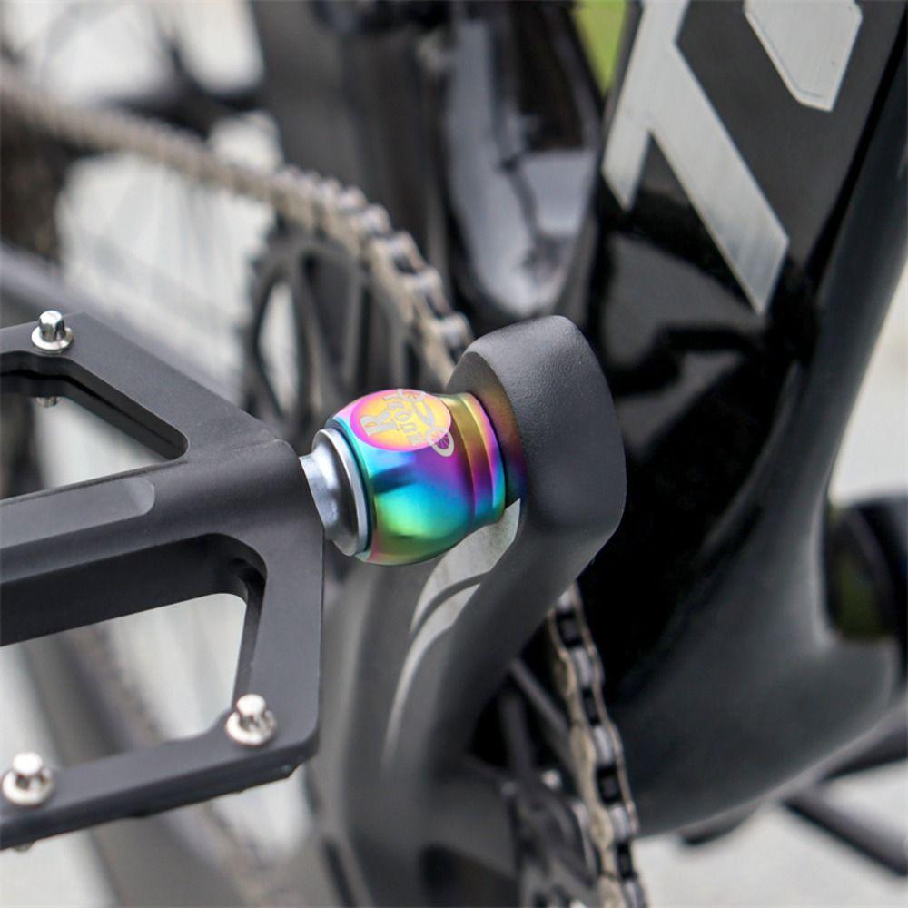 1 Pair Thicken Bike Pedal Axle Extenders 20MM Bike Pedals Adapters Bolt Folding Bicycle