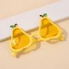 Fashion Tropical Fruit Patterned Glasses For Role Play Event Outdoor Activities And Daily Fashion Accessories