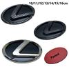 10-16cm Front Grille Rear Trunk Emblem Badge Sticker for Lexus RX NX ES IS GS GX LX LS CT UX etc Replacement Logo Decal ADT1