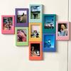 5pcs/10pcs Magnetic Photo Frame, 3-Inch Color Refrigerator Magnet, Compatible With Fuji Instax Mini Photo Paper.