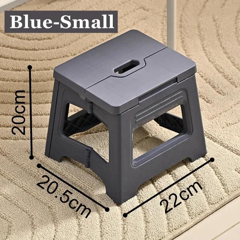 Folding Stool, Retractable Plastic Outdoor Beach Chair Ultra Light Folding Fishing Chair, Family Travel and Hiking Folding Chair