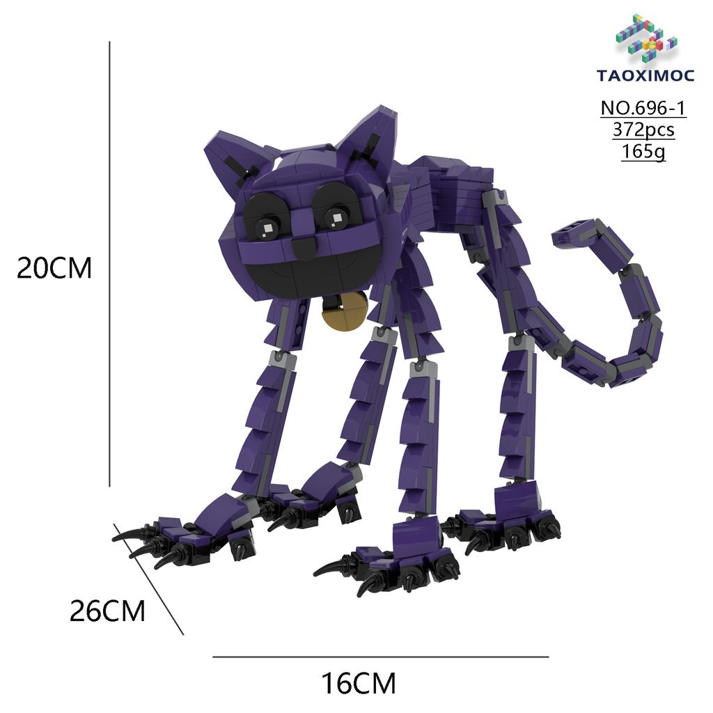 2024 Smiling Critters Children's Block Plastic Game Designer for Teens and Children