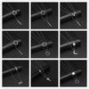 LIKGREAT Multi Layers Bar Coin Pendant Necklace Moon Star Cross Neckchain for Women Stainless Steel Chain Choker Jewelry NotFade