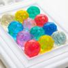 10/15/20PCS Random Color Bouncing Balls Creative Diamond Style Elastic BallsIndoor Outdoor Chasing Game Pet Interactive Prop ZYF