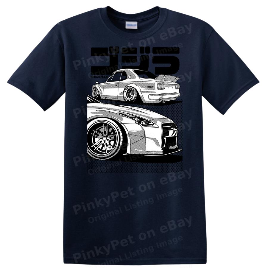 Car Illustration T Shirt Graphic Tee for Car Lovers Automotive Art Design