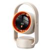 USB Leafless Desk Fan with Digital Display for Home and Office