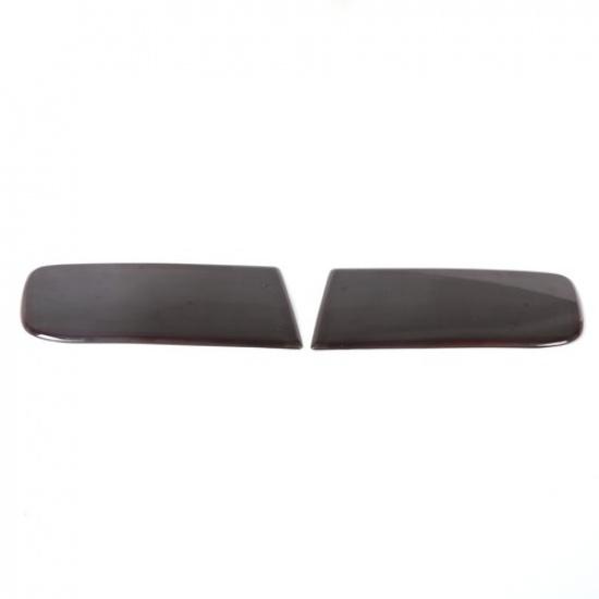 Smoked Rear Fog Tail Light Lamp Cover Trim for Toyota Land Cruiser Prado 10-23