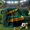 Athletics Oakland Emblem Blanket Lightweight Flannel Bedding Blanket Perfect for Travel, Camping, Living Rooms, Offices, Sofas, Fan Christmas Gift