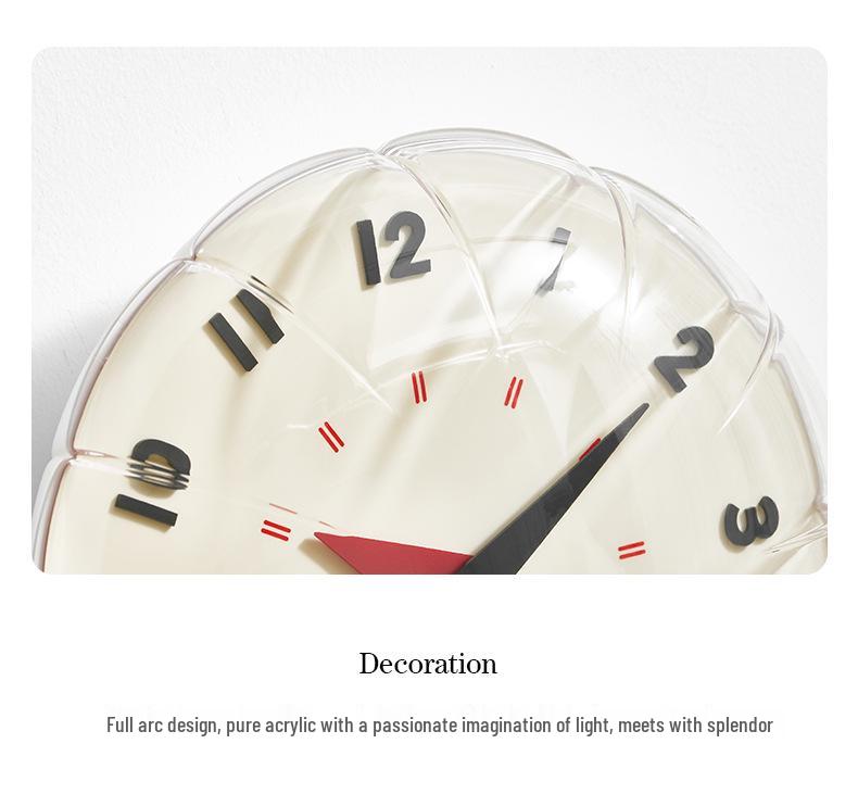 Wozoom Creative Bubble Wall Clock - 2025 New Decorative Art Piece for Living Room