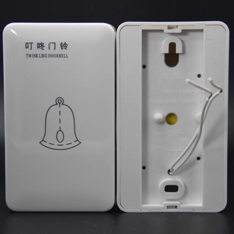 1*Doorbell AC 220V Wired Door Bell Chime For Home Office Access Control System Quality Direct Connection To 220 V