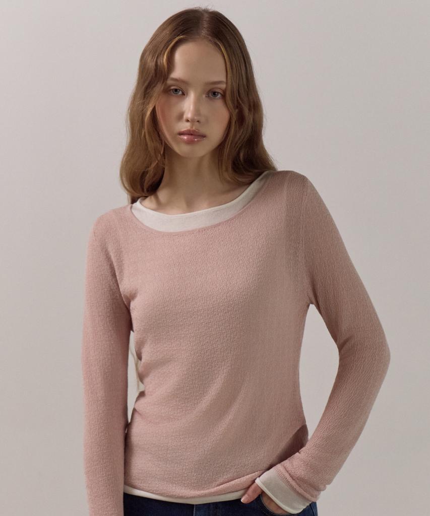 ELLIOTI Vail Layered Knit Ts_3Color