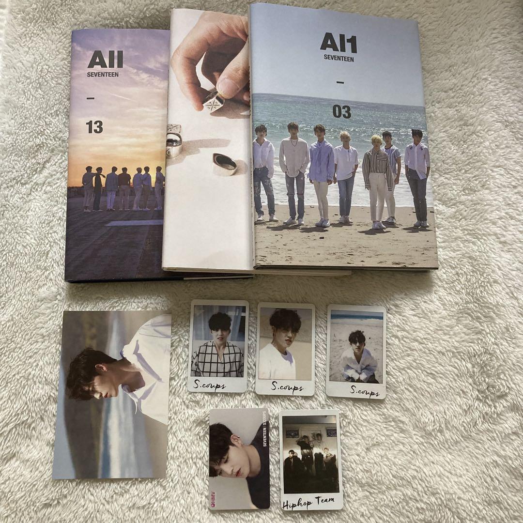 

[USED] SEVENTEEN al1 S.Coups Album Trading Card Postcard HMV