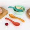 PP Plastic Spoons - Children's Eating Utensils for Baby Food, Soup Bowls for School Canteens, Student Soup Spoons, Ladles