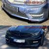 Maxton Style Front Bumper Lip Spoiler Splitter For Mercedes W204 S204 C63 AMG/AMG-line 2011-2014 Facelift Bodykits Tuning