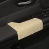 Couverture intérieure d'accoudoir de porte en cuir, pour BMW série 3 E90 X5 E70 2007 – 2011, poignée de porte latérale de conduite de voiture, revêtement d'habillage de panneau d'accoudoir