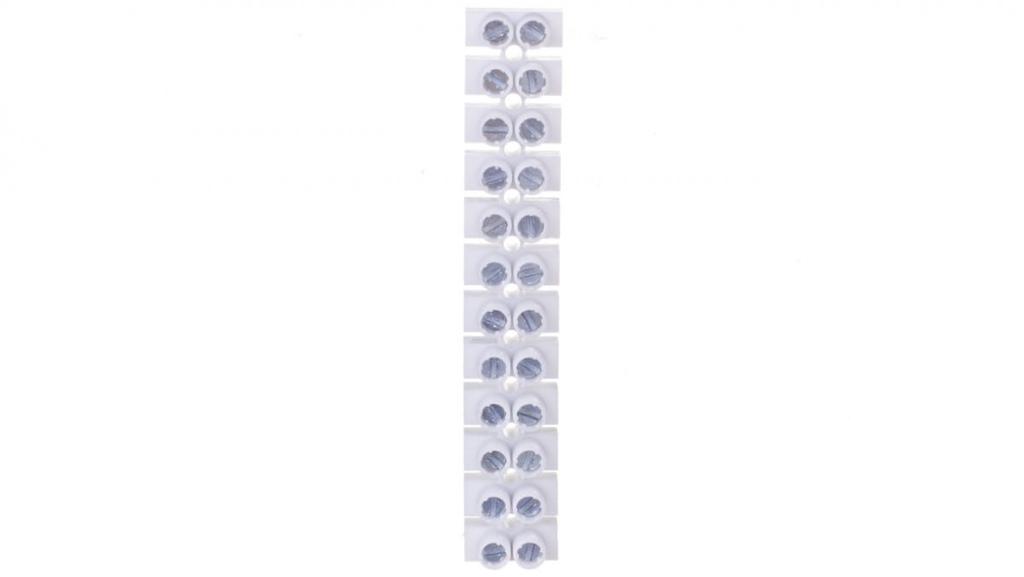 Listwa Zaciskowa 12-Torowa 2,5 Mm2 Biała Lta 12- 2.5B 22210216